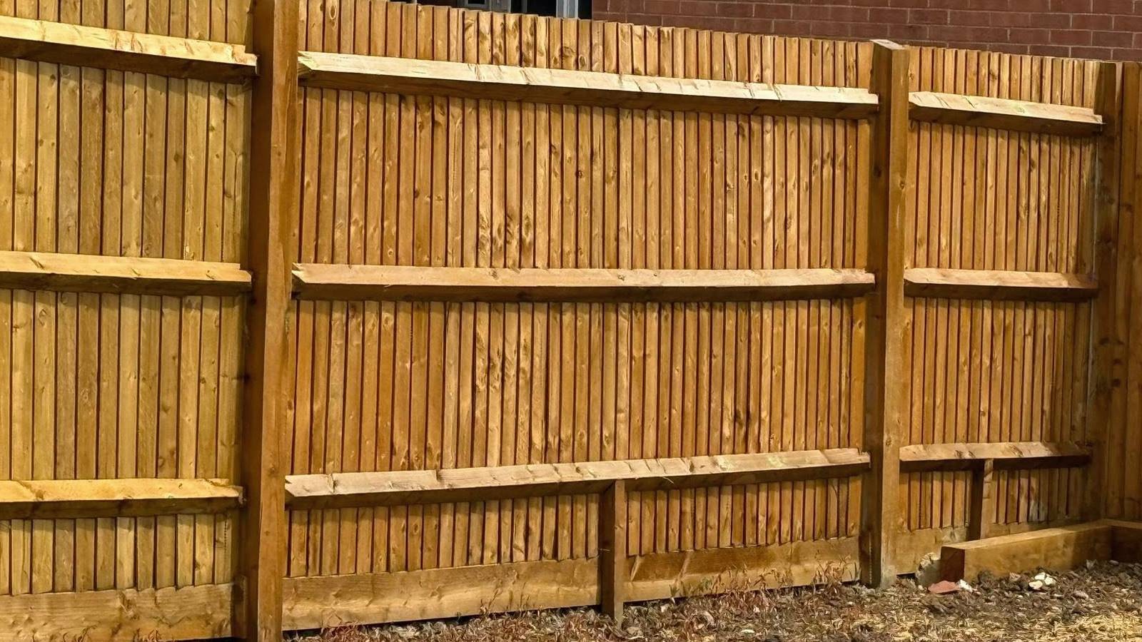 Fencing installation in Sinfin, Derby